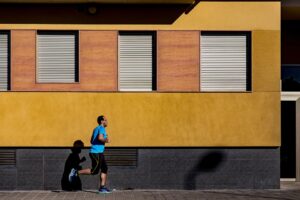 Exercise, Jogging, Man, Person, Running, Shadow