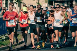 Marathon, Competition, Runner, Sports, Running