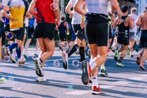 Running, Marathon, Sports, Athletes, Runners, Bubbles